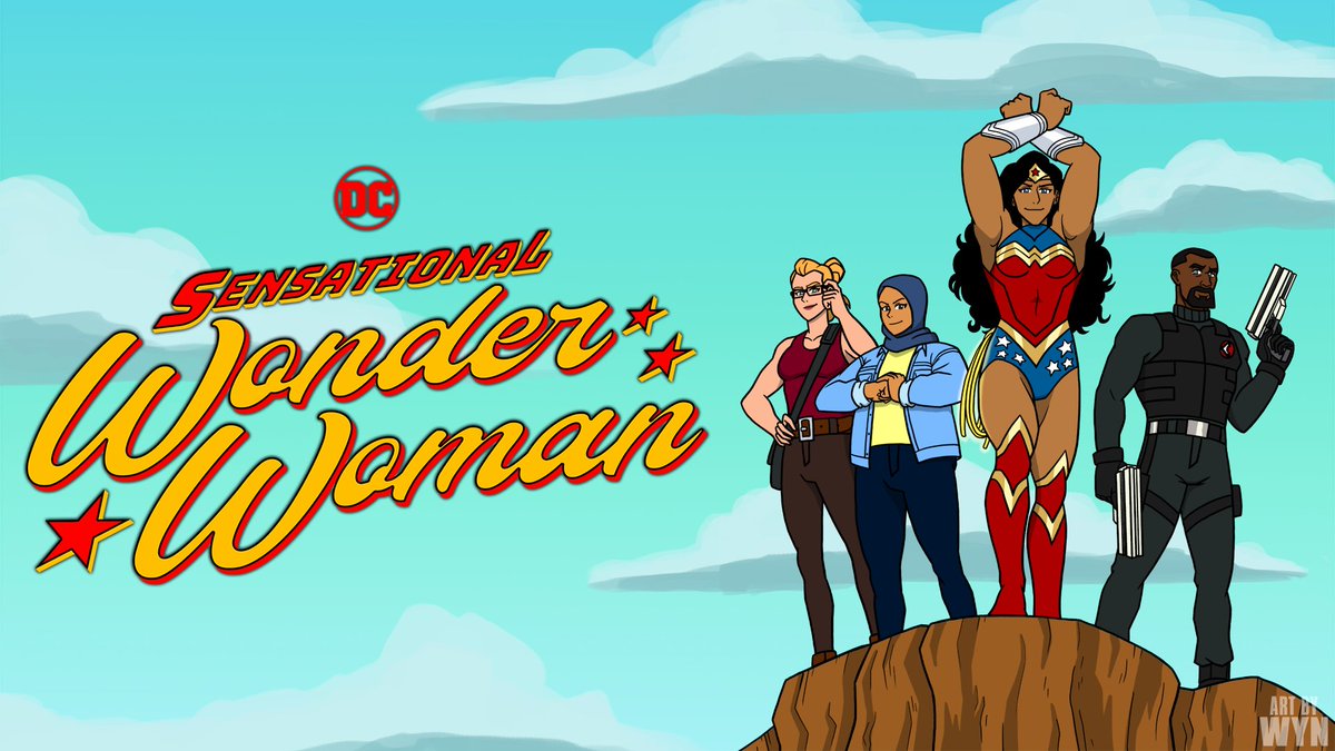AelwynCampos's tweet photo. For those who are curious, here's some old designs from my old #WonderWomanAnimatedSeries project set in the MAWS-verse. https://t.co/qNXOI1RKGz