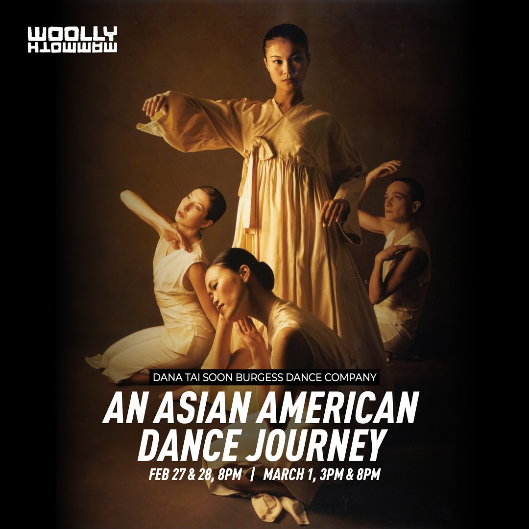 Choreographer Dana Tai Soon Burgess brings a series of works to the Woolly Mammoth stage from Feb. 27 - Mar. 1 with "An Asian American Dance Journey."