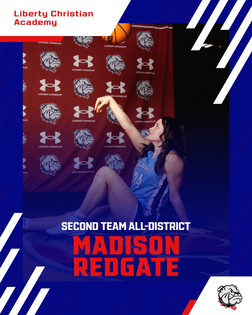 LCAbulldogsGBB's tweet image. Congratulations to Madison Redgate on receiving 2nd Team All District!