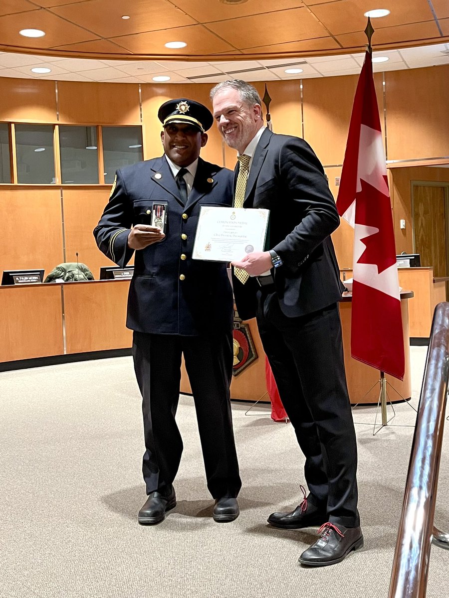 Town of Ajax (@townofajax) on Twitter photo Today, several members of the #AjaxFire and Emergency Services were awarded with the King Charles III Coronation Medal in recognition of their distinguished service to our community. <a href="/markhollandlib/">Mark Holland</a> presented the honours to Fire Chief Burridge, Deputy Fire Chief Pankhurst, Fire Today, several members of the #AjaxFire and Emergency Services were awarded with the King Charles III Coronation Medal in recognition of their distinguished service to our community. <a href="/markhollandlib/">Mark Holland</a> presented the honours to Fire Chief Burridge, Deputy Fire Chief Pankhurst, Fire
