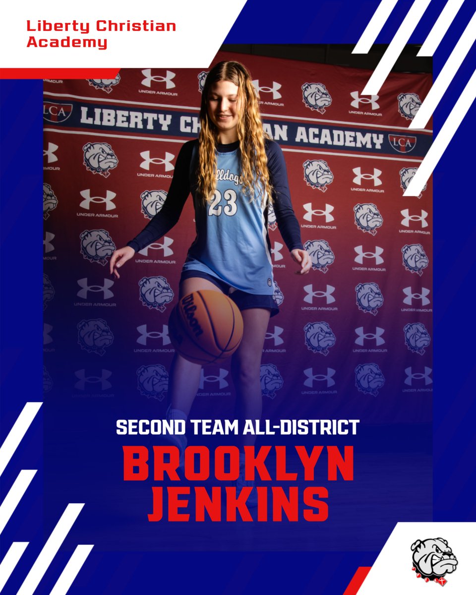 LCAbulldogsGBB's tweet image. Congratulations to Brooklyn Jenkins on receiving 2nd Team All District!