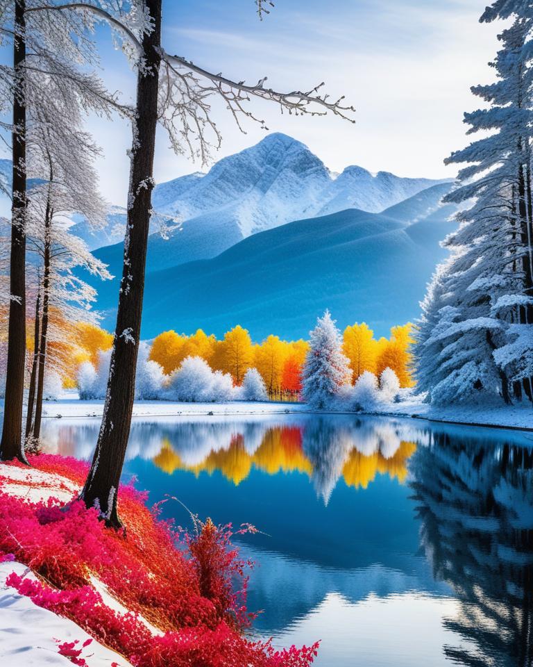 silviafelix011's tweet photo. Happy and Wonderful Wednesday friends!🕊️🍒⚔️🩷✨#ChasingWinter #PeacefulMoments #ScenicWinter #WhiteWonderland #WinterDreams #AIArt #NaturePhotography https://t.co/jB20XRJEGf