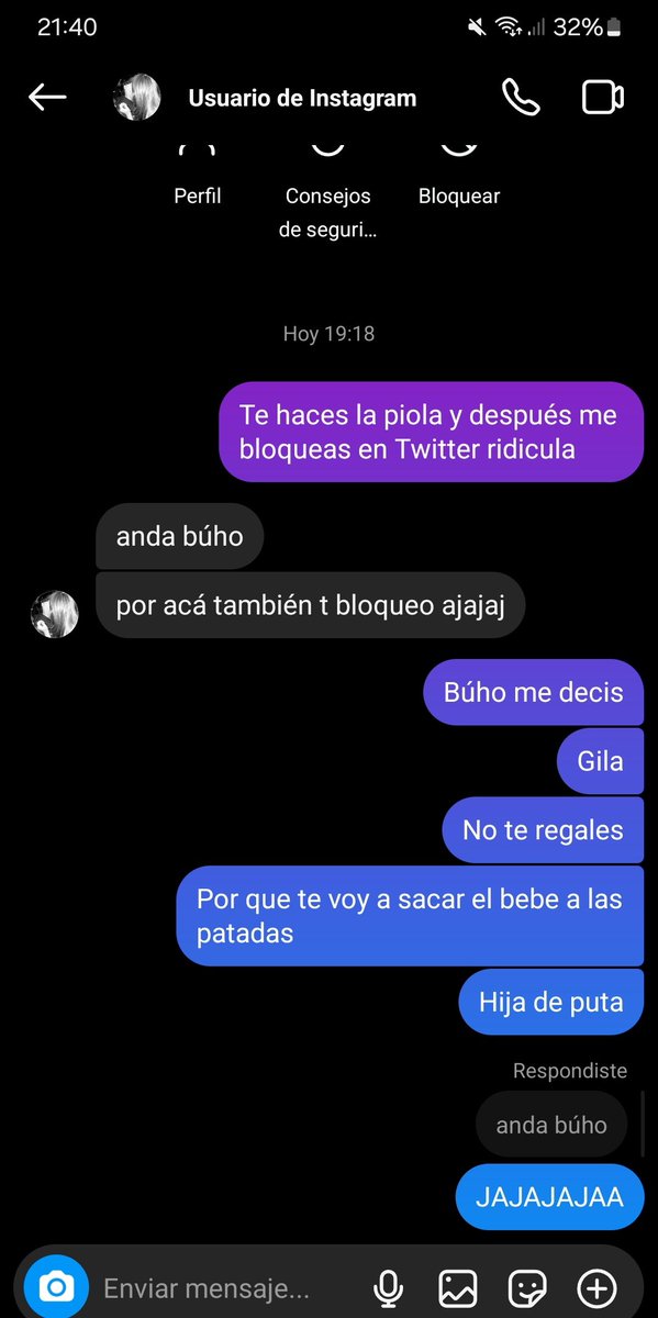 Búho JAJAJAAJJAJA esta cosa va a tener un hijo? Dios mio