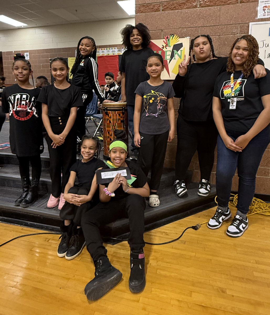Fontenelle students shined at our BHM program, showcasing their  literacy achievements through powerful readings about notable African-American people. Their voices brought history to life. We are so proud of their hard work and dedication! #OPSProud