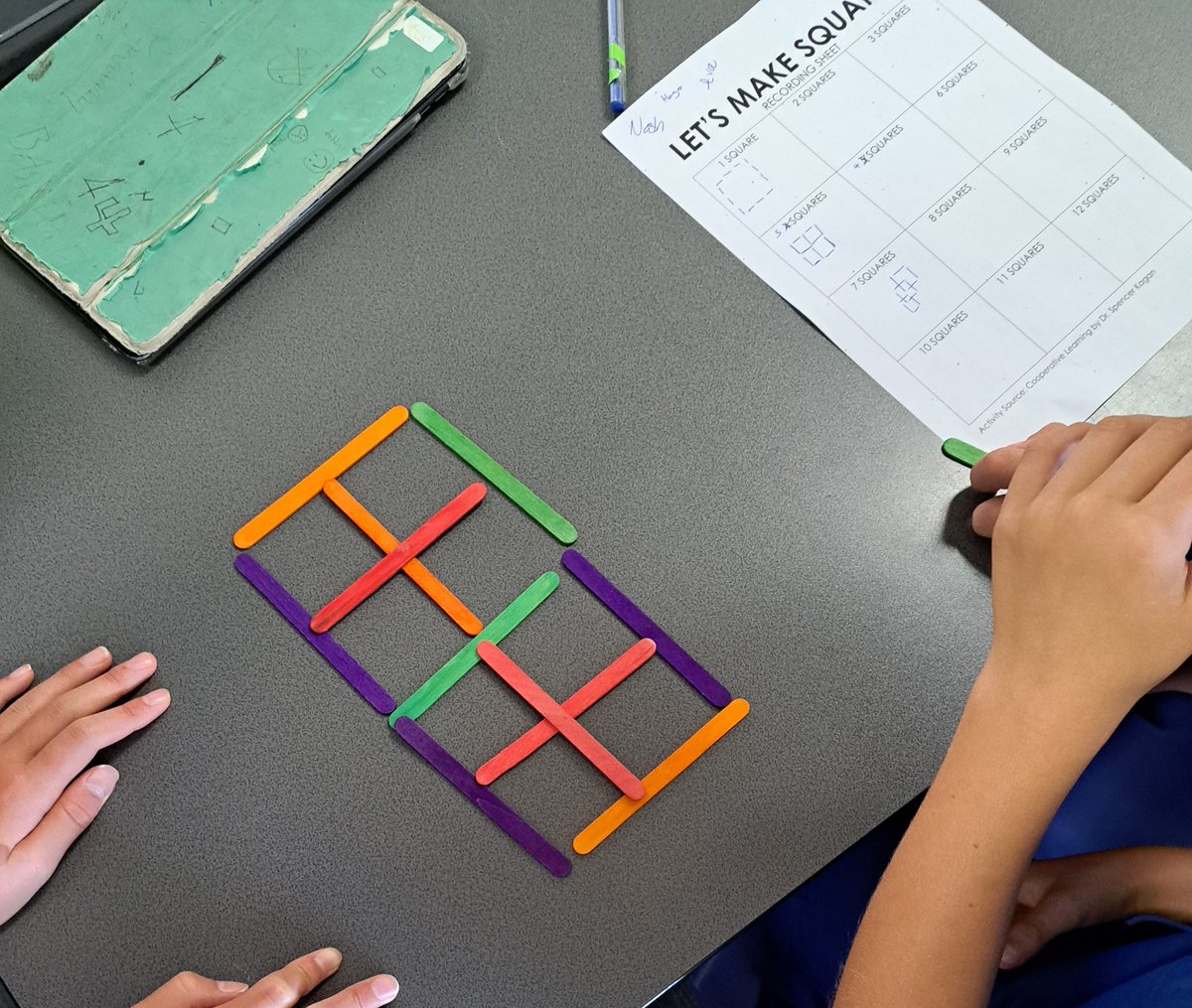 Collaborative problem solving with year 5/6s this morning was so good. So many impressive, creative thinkers!