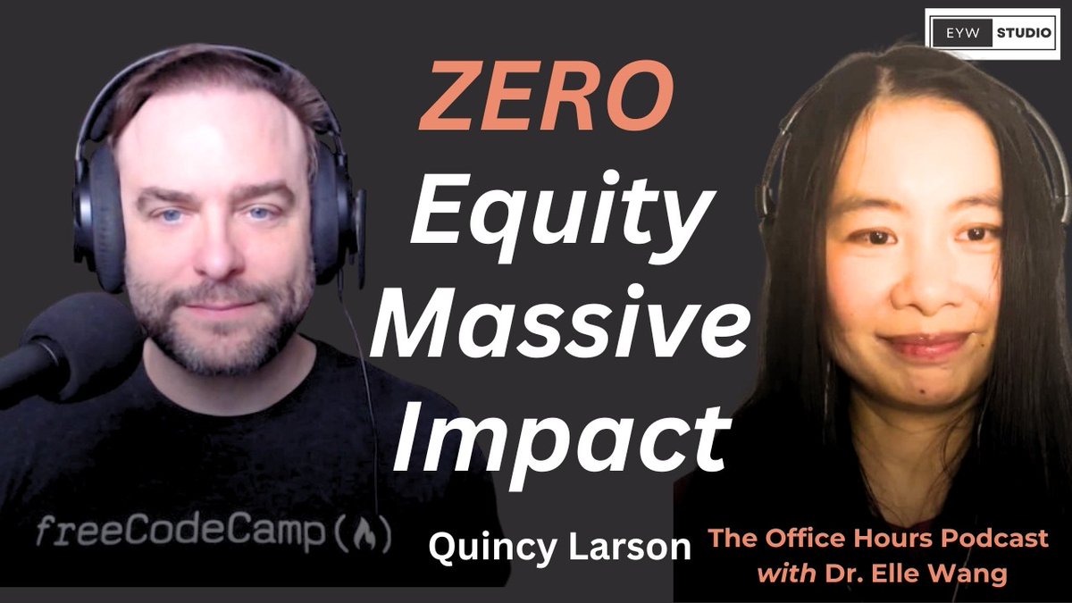 If you want to start a charity of your own, I sat down with <a href="/ellewy/">Elle Yuan Wang, Ph.D.</a> to answer her questions about the practical realities of running a charity.

We also talked about the future of education and the role LLMs are playing. 90 minute watch / listen. 

youtube.com/watch?v=5ETnXl…