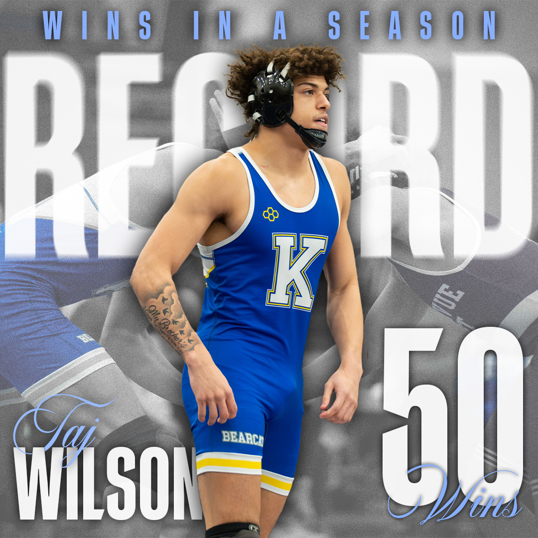Record Broken! Congrats to Taj Wilson, who broke the record for “Most Wins in a Season” finishing with 50 wins this season.