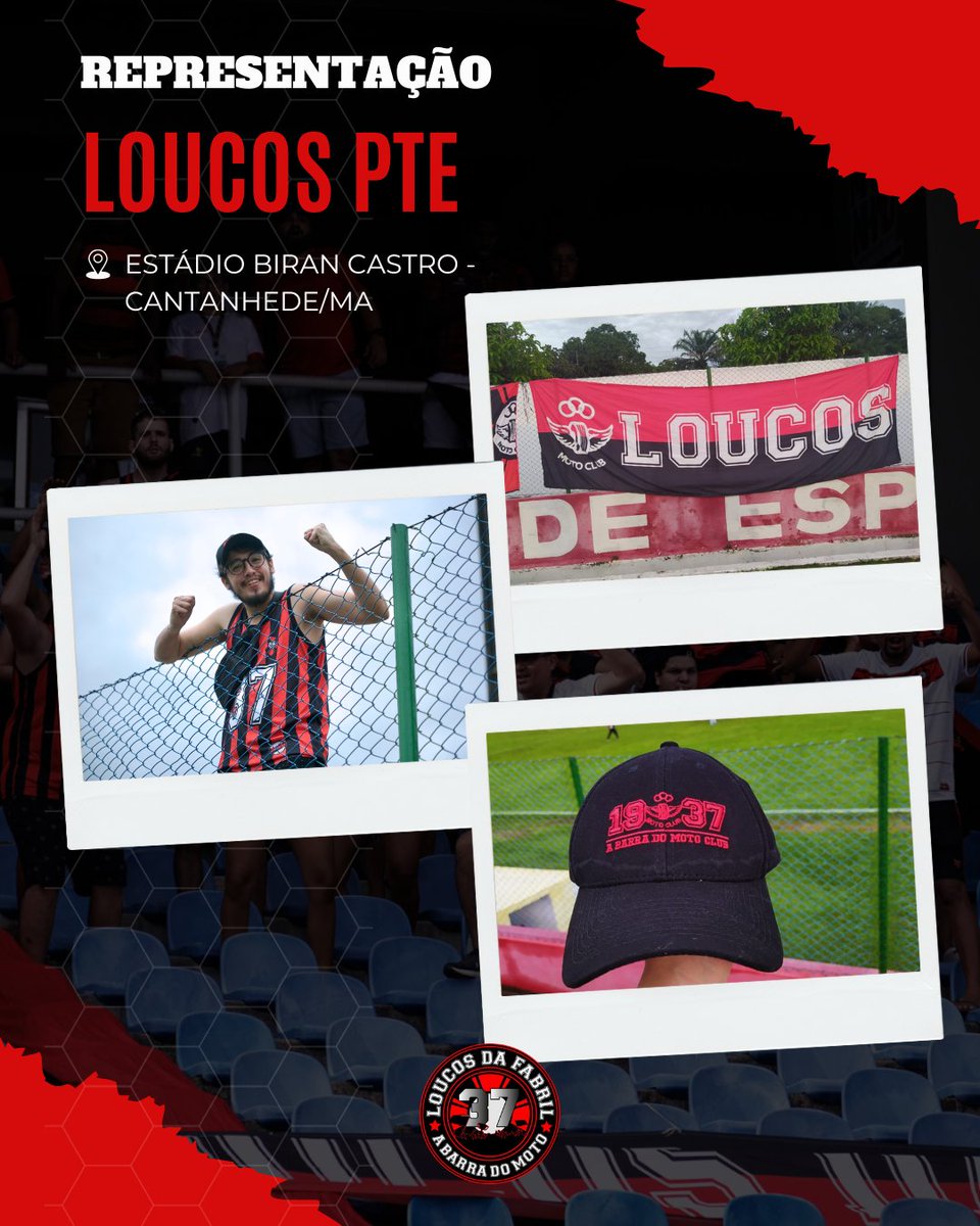 LOUCOS PTE! 🇦🇴

Voltamos com 3 pontos e mais uma representação fora da capital.

A BARRA DO MOTO CLUB 🔴⚫️