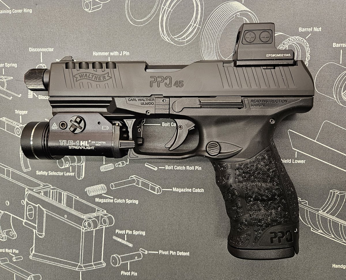💥The Holosun EPS finally got delivered today! The PPQ 45 M2 is now complete!
#2A 🇺🇸👊🏼
#MolonLabe
#HolosunEPS
#WaltherPPQ