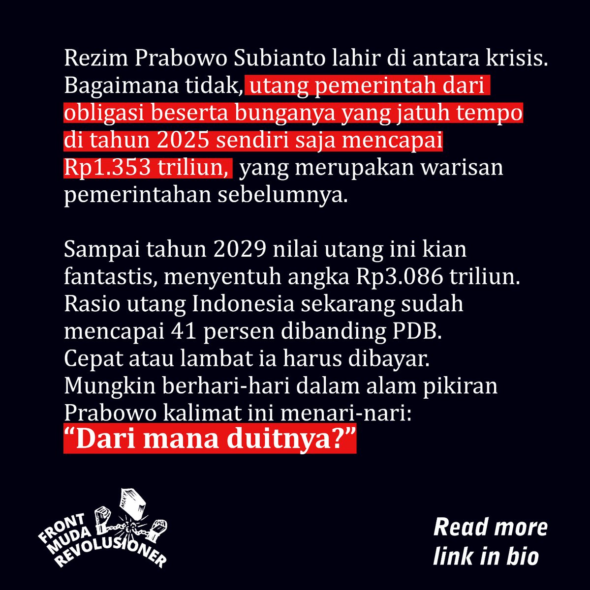 Front Muda Revolusioner tweet media