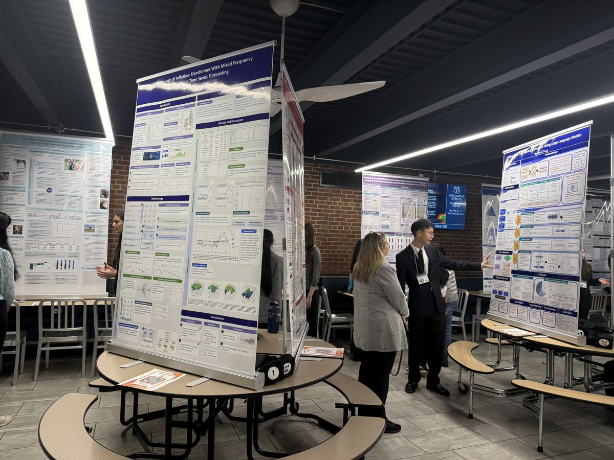 Enjoying learning from our students during their WESEF science research practice! 🧪🔬 So proud of their innovation and passion for such amazing topics. 🚀💡 #WESEF #FutureScientists #WeAreChappaqua