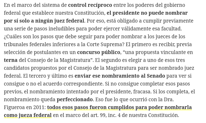 Manuel García Mansilla escribió que el presidente "no puede nombrar por sí solo a ningún juez federal" 

¿Cómo explicará que lo nombre a él en la Corte Suprema por decreto?