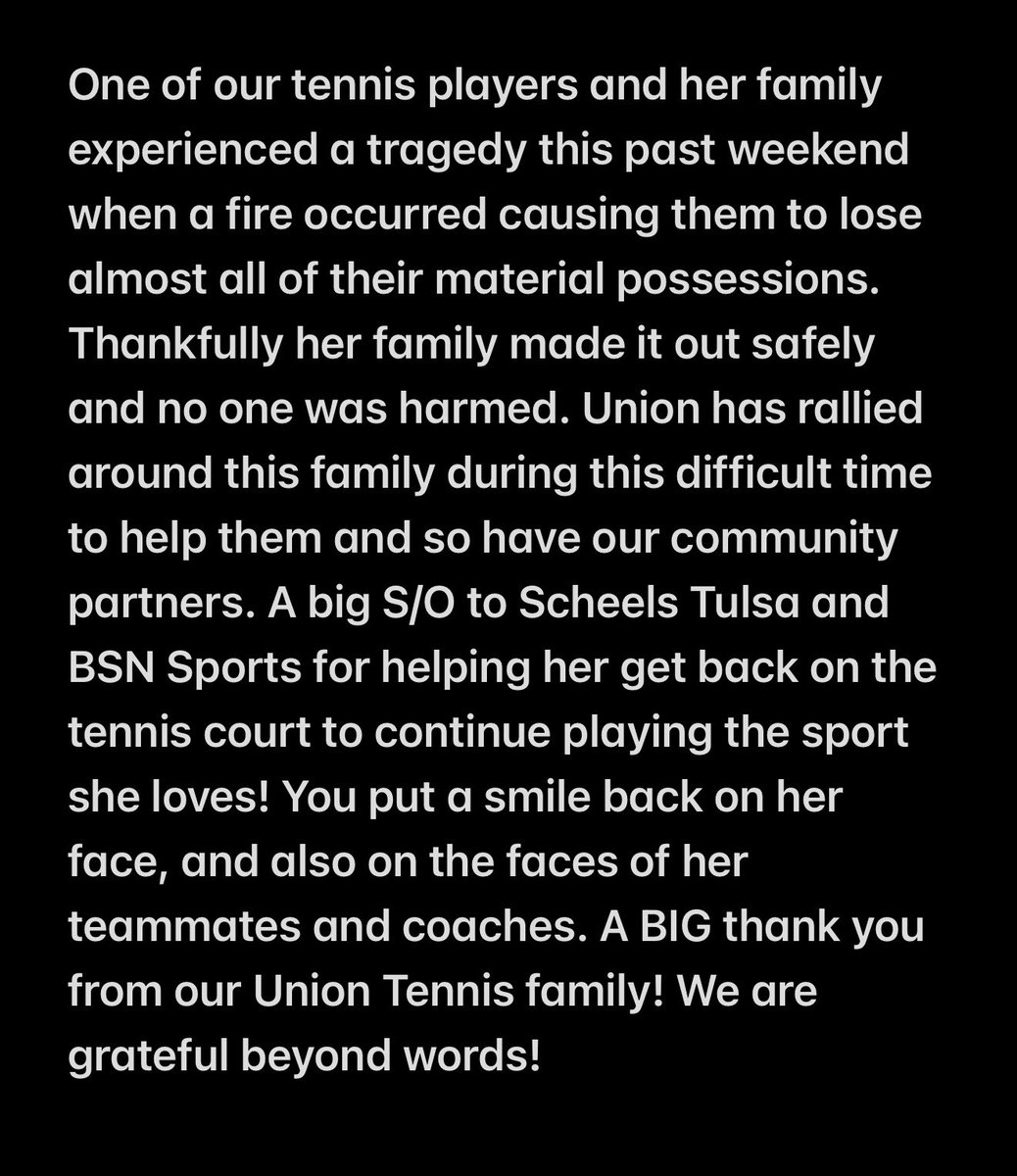 Union Tennis tweet media