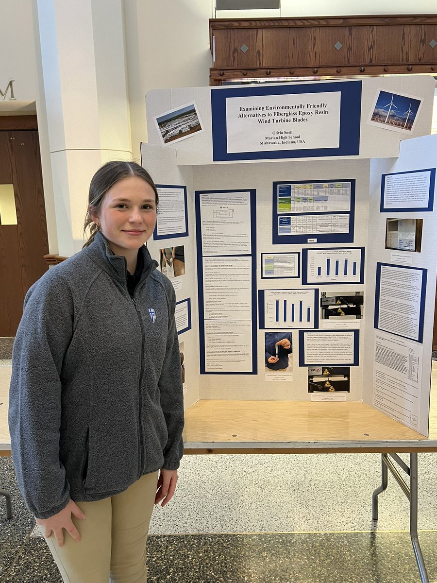 Marian Lady Knights Soccer (@mladyknights) on Twitter photo Congrats to Karle Mousaw, Kendall Bradley, and Olivia Snell on presenting at the Regional Science Fair at Notre Dame! Olivia and Kendall advanced to the State Science Fair! Great job and bring home some more š!
<a href="/marianhssports/">Mishawaka Marian</a> <a href="/MarianHSKnights/">Marian High School</a> Congrats to Karle Mousaw, Kendall Bradley, and Olivia Snell on presenting at the Regional Science Fair at Notre Dame! Olivia and Kendall advanced to the State Science Fair! Great job and bring home some more š!
<a href="/marianhssports/">Mishawaka Marian</a> <a href="/MarianHSKnights/">Marian High School</a>