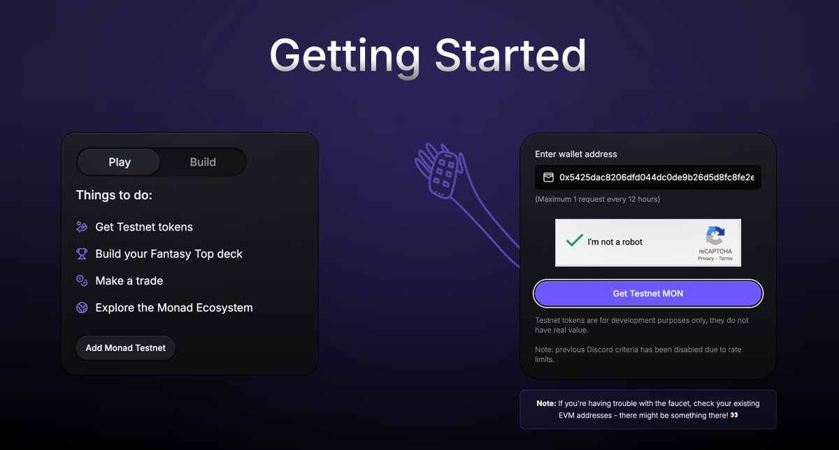 SaruCrypto's tweet photo. Monad thông báo ngày cuối testnet, dự là cuối lần 1, còn lần 2,3 gì gì nữa...hihii

Faucet cũng mượt mà rồi, nên bác nào còn lu bu chưa làm thì vào faucet, rồi trong link này nó cũng list sẵn các dapp, cứ swap thí hết đi các bác, biết đâu dự án thích tàu nhanh như con $KAITO thì lại bú đẫm.
🔰🔰🔰
https://t.co/4wodxe8S0r

Trong các dapp thì có deapp Kuru nhanh, làm tx khỏe, đấm 100 tx đi các bác. Link #Kuru
🔰🔰🔰
https://t.co/zA6TWhtiHT

https://t.co/Lvq3mhXnrN