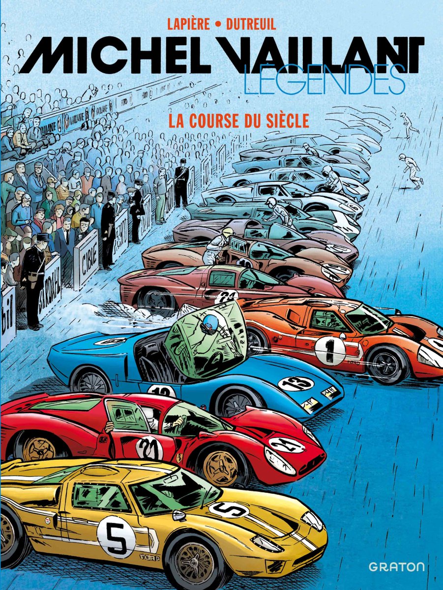 🇫🇷 Michel Vaillant Fan Club 🏁 (@clubvaillant) on Twitter photo 🆕LA COURSE DU SIÈCLE🆕
🚘Le 6 Juin tome 4 de la série "Légendes" de <a href="/MichelVaillant_/">Michel Vaillant</a> l'édition 1967 des @24HeuresduMans l'objectif de #HenriVaillant est de terrasser Ford et Ferrari, avec 3 Vaillante aux 3 premières places 🚘
⏭️fanclub-vaillant.forumactif.com/t663p450-les-n…⏮️ 🆕LA COURSE DU SIÈCLE🆕
🚘Le 6 Juin tome 4 de la série "Légendes" de <a href="/MichelVaillant_/">Michel Vaillant</a> l'édition 1967 des @24HeuresduMans l'objectif de #HenriVaillant est de terrasser Ford et Ferrari, avec 3 Vaillante aux 3 premières places 🚘
⏭️fanclub-vaillant.forumactif.com/t663p450-les-n…⏮️