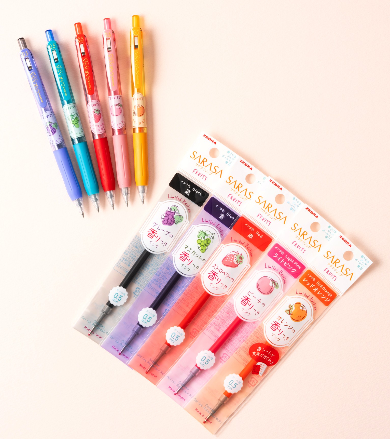 希少 サラサクリップ リプトン 香り付き ボールペン 6本セット