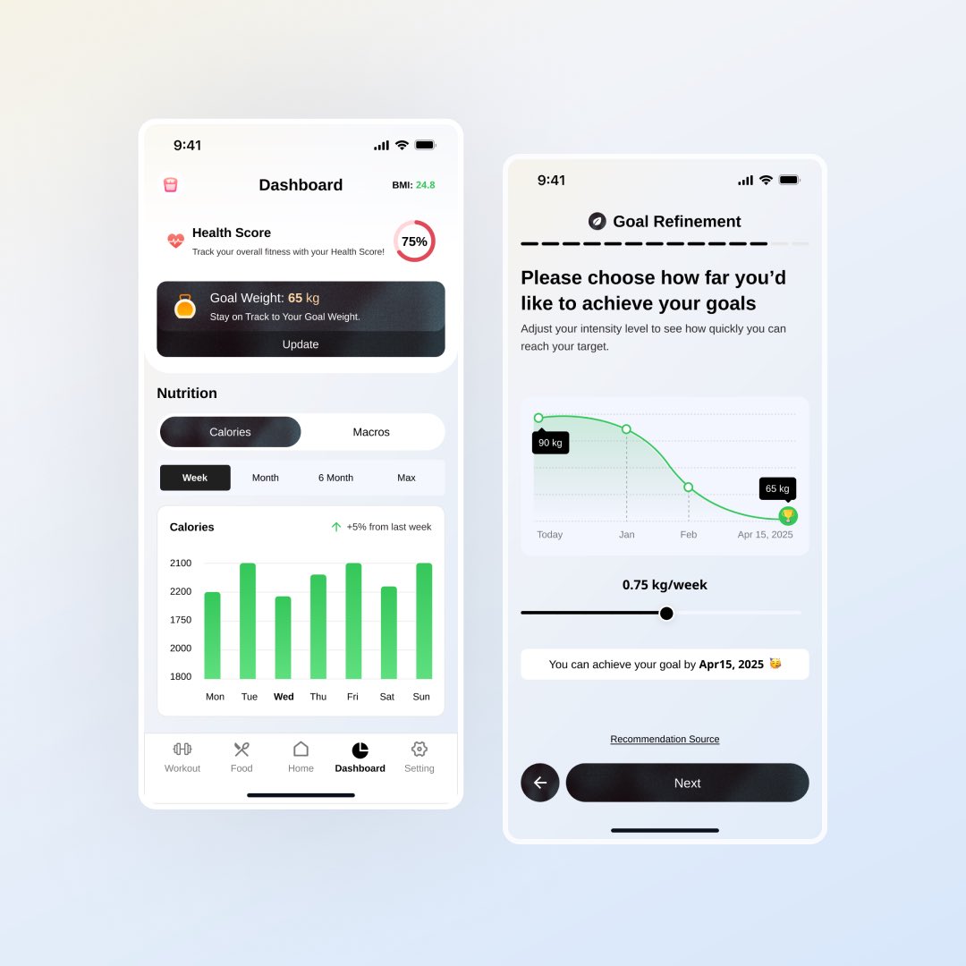 akashgajera15's tweet photo. Snap, Chat & Track Calories with AI! ๐ธ๐
Take a photo of your food & get instant calorie counts. Log meal, track nutrition & chat with AI.
๐น Available for new projects!
๐ฉ Letโs Talk: corangelab@gmail.com
#UIUX #CalorieTracker #AIChat #FitnessApp #MealTracking #MobileDesign https://t.co/X9qaRoZpNg