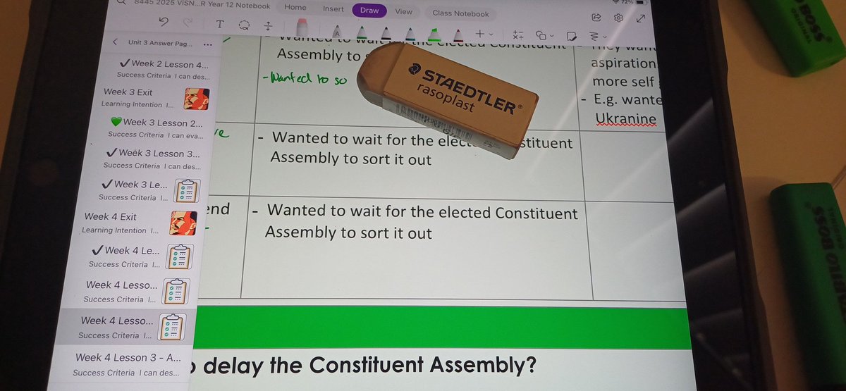 MrsKK8's tweet image. You know you have some serious cognitive overload when it takes you a good minute to work out why the pencil eraser isn't removing your mistake on your iPad. 🤦‍♀️
#BrainFail