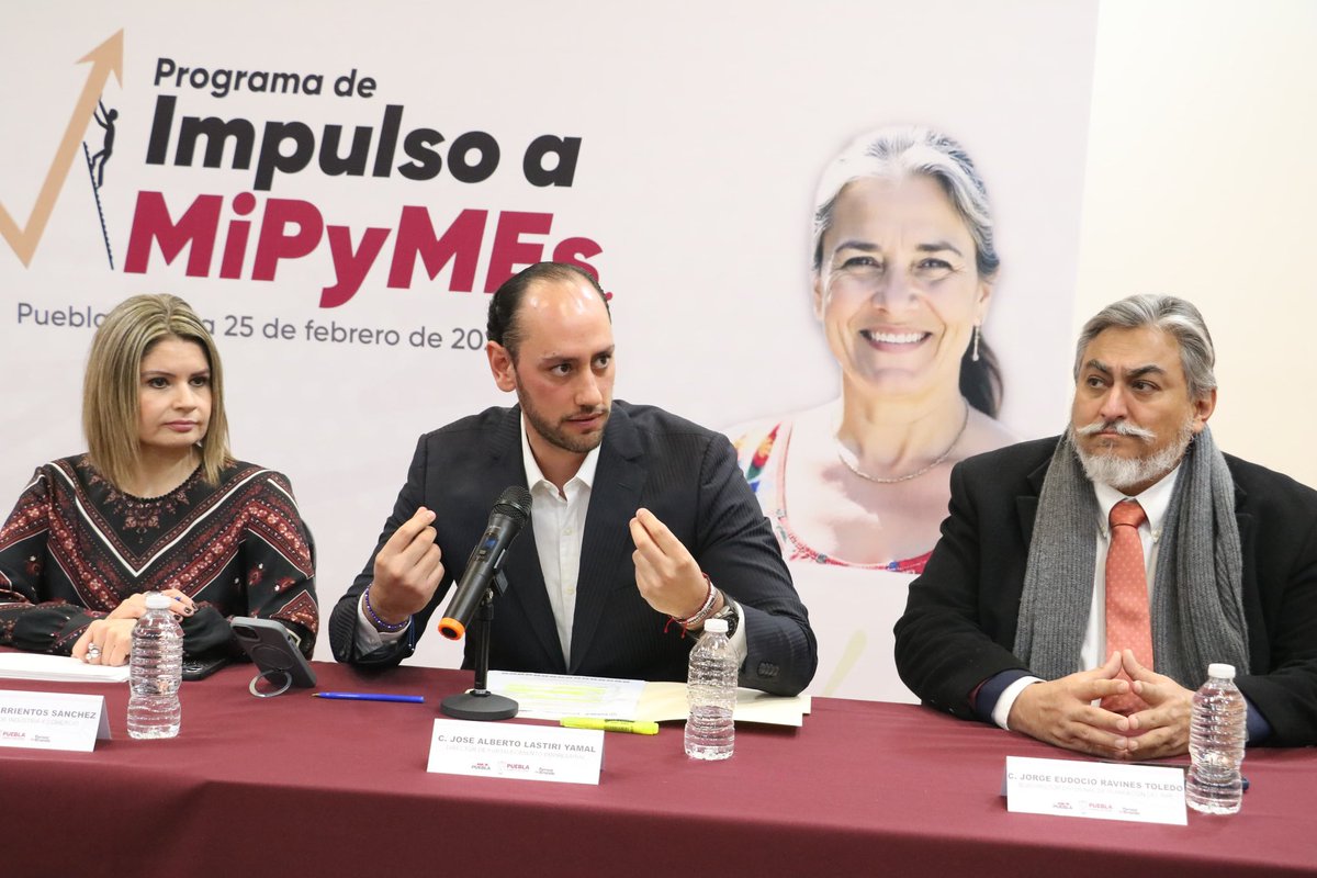BetoLastiriY's tweet photo. Hoy fue un buen día, Puebla es el primer estado de la República en presentar en colaboración con el @IMPI_Mexico la campaña de precio diferencial.

Registra tu marca por solo $312 pesos mexicanos. 

Esto es #PensarEnGrande 🤌🏻😎 https://t.co/U72Cb3gpTh