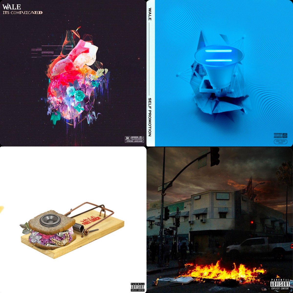 WaleWeeklyII's tweet photo. How you rank these EPs? https://t.co/10PC97G5Rb