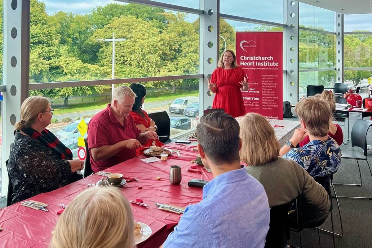 Heart Foundation NZ (@heartnz) on Twitter photo Huge thanks to the University of <a href="/otago/">University of Otago</a>, Christchurch, for supporting our Big Heart Appeal with a fundraising breakfast, featuring talks from Dr Nicola Scott and Professor Chris Charles about current projects underway at the Christchurch Heart Institute <a href="/CHI_biomarkers/">Christchurch Heart Institute</a>. ❤️ Huge thanks to the University of <a href="/otago/">University of Otago</a>, Christchurch, for supporting our Big Heart Appeal with a fundraising breakfast, featuring talks from Dr Nicola Scott and Professor Chris Charles about current projects underway at the Christchurch Heart Institute <a href="/CHI_biomarkers/">Christchurch Heart Institute</a>. ❤️