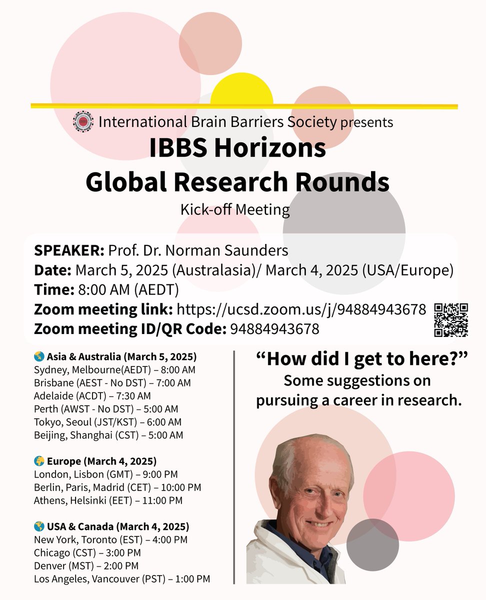 🚀 1 week to go! Join the IBBS Horizons Kick-off with Prof. Norman Saunders on careers in science! 🧠✨

📅 March 4/5, 2025
🔗 ucsd.zoom.us/j/94884943678