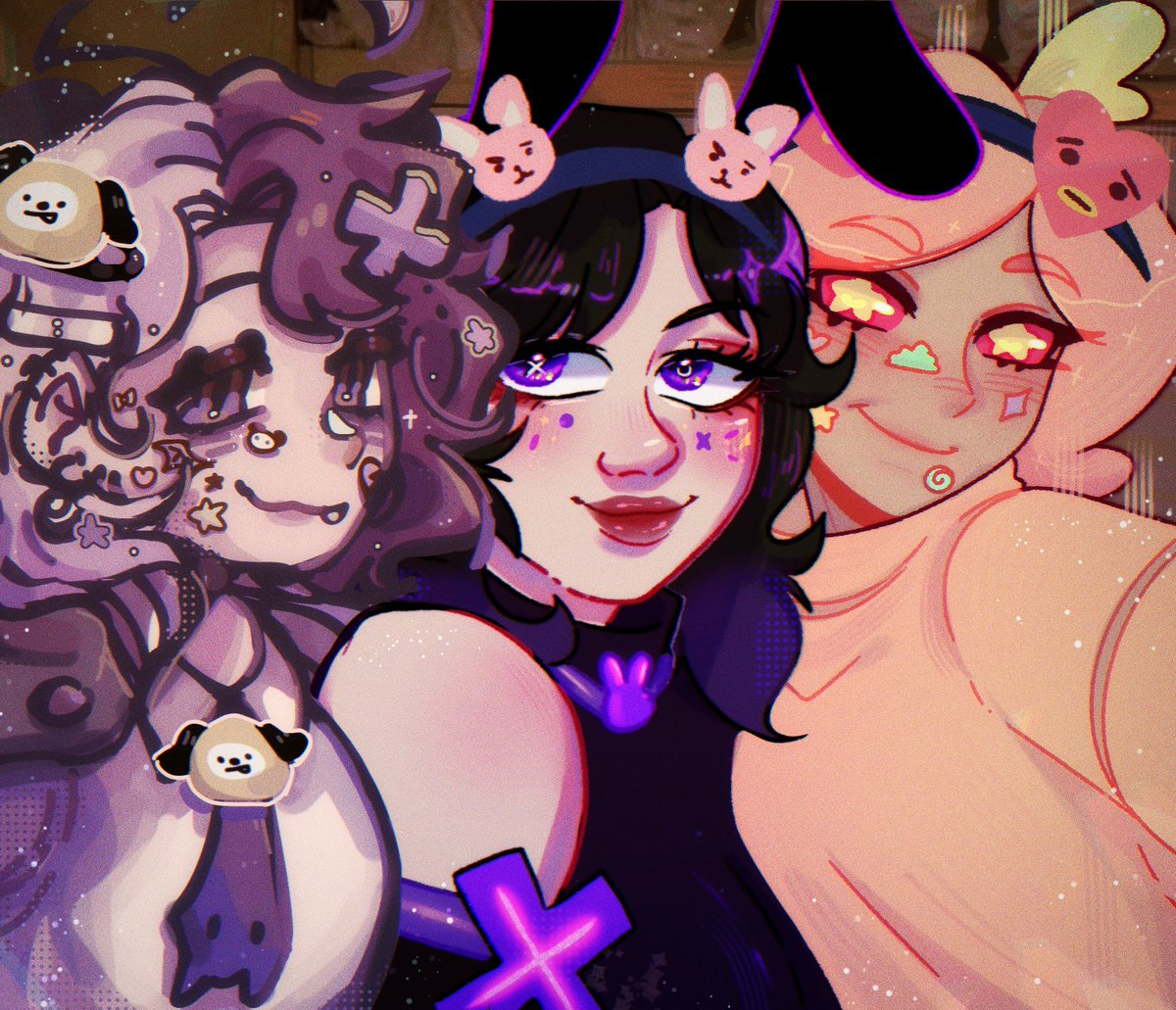 art collab with the besties hehe