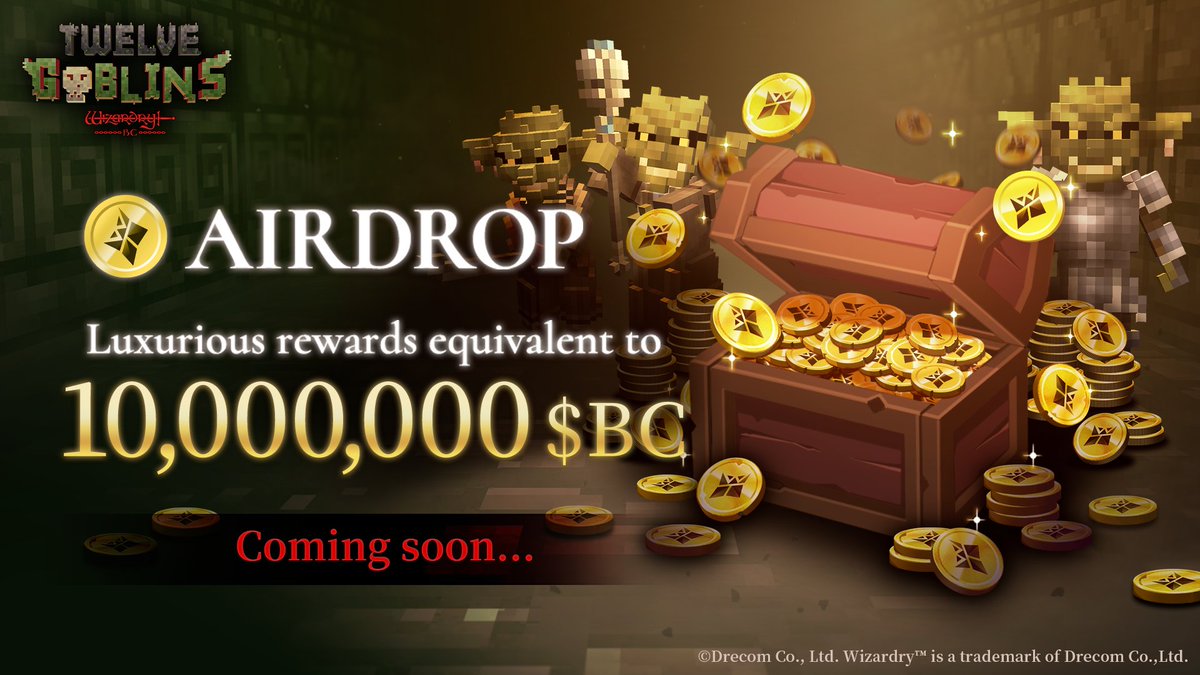 TGWiz for LINE | テグウィズ (@tgwiz_line) on Twitter photo 【エアドロップ情報解禁】
総額 10,000,000 $BC 相当のエアドロップが決定!🪂✨
Telegram版とLINE MiniDapp版の両方が対象です!
※エアドロップ獲得には、TGWizの新機能「WizardryBCコネクト」の連携が必要です。
👉公式X(<a href="/TGWiz_LINE/">TGWiz for LINE | テグウィズ</a>)をフォローして続報をお待ちください!
✅️ 【エアドロップ情報解禁】
総額 10,000,000 $BC 相当のエアドロップが決定!🪂✨
Telegram版とLINE MiniDapp版の両方が対象です!
※エアドロップ獲得には、TGWizの新機能「WizardryBCコネクト」の連携が必要です。
👉公式X(<a href="/TGWiz_LINE/">TGWiz for LINE | テグウィズ</a>)をフォローして続報をお待ちください!
✅️