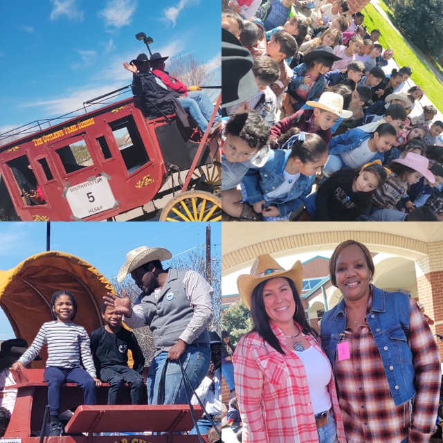 The Southwest Trailriders made an annual rest stop at HRE to lunch and give Pre-K through 2nd wagon rides. Followed by a Q and A with 3rd-4th. Thank you!