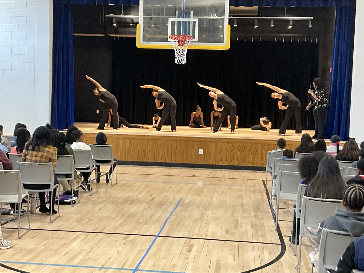 Cleveland Street School thanks the Premiere Dance group for an amazing performance to celebrate Black Cinema for Black History Month. #goodtogreat #movingintogreatness #Orange💪🏾