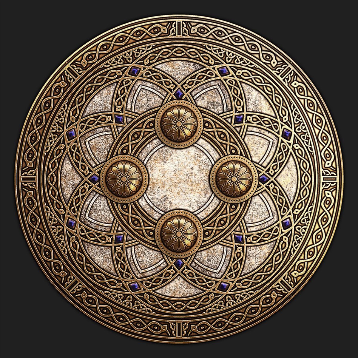 🔥 NEW SHIELD UNVEILED 🔥

Forged for the fearless, the latest addition to our armory is a masterwork of resilience and artistry. Intricate engravings, gilded accents, and reinforced steel—this shield is more than defense; it's a statement.

Will you wield it in battle? ⚔️