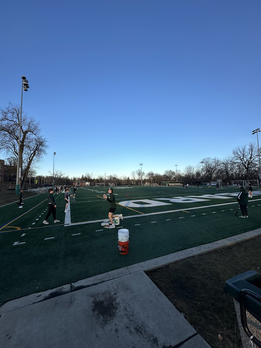 Baseball Fever! This weather is awesome. 62 dudes at open gym tonight!