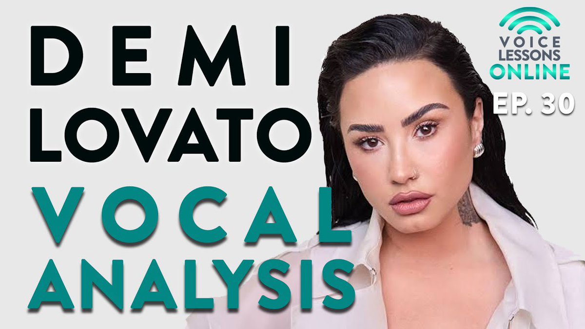 NYVocalCoaching's tweet image. Demi Lovato got a very young start on the Disney Channel, and once she had us listening - she's just belted and belted and belted some more!🎤 

Watch Demi’s Vocal Analysis: youtu.be/AoS-kkDlAa4?si…

#voicelessonsonline #vocalanalysis