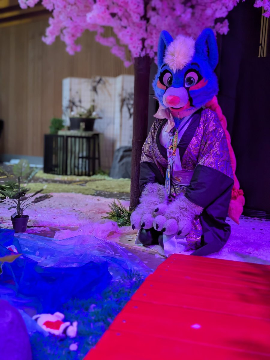 I had such an amazing time being able to suit at #NordicFuzzCon I can't wait to come back next year with more outfits!!
