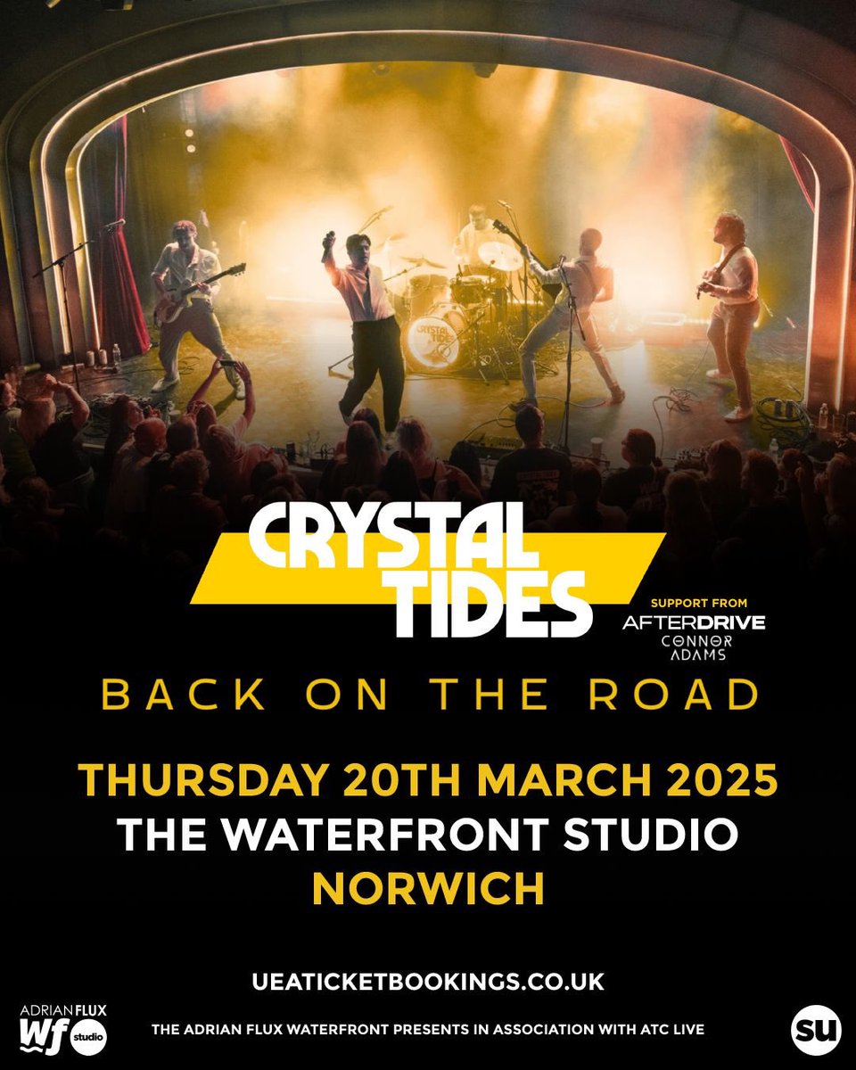 Norwich! Super excited to play the Waterfront Studios on 20th March.