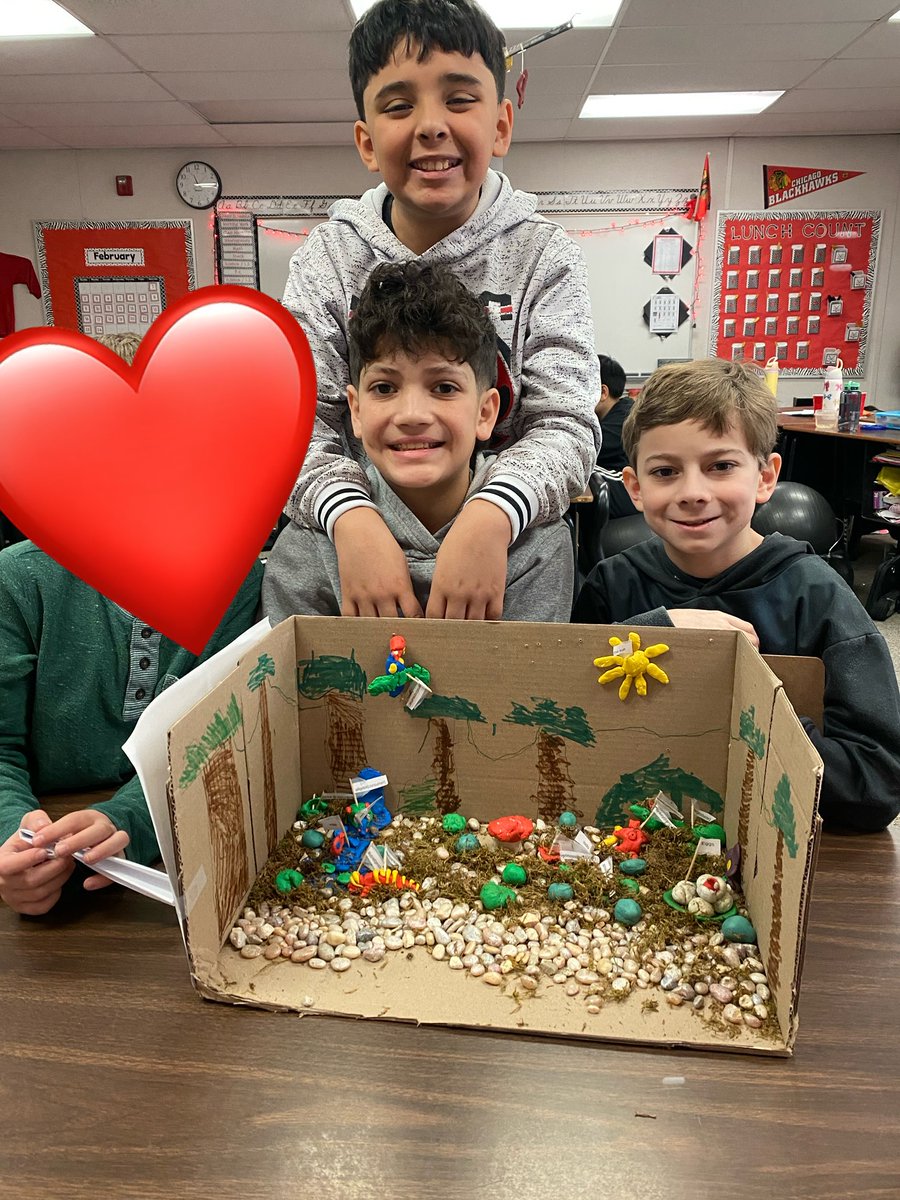 Miss Dryden (@onegoalin5th) on Twitter photo Team Dryden wrapped up our unit in science by creating our own ecosystem projects. Their creativity was excellent and check out those smiles! <a href="/RobertCS118/">Robert Crown School</a> #rcs118life #d118life #handsonactivities #makinglearningfun #funinscience Team Dryden wrapped up our unit in science by creating our own ecosystem projects. Their creativity was excellent and check out those smiles! <a href="/RobertCS118/">Robert Crown School</a> #rcs118life #d118life #handsonactivities #makinglearningfun #funinscience