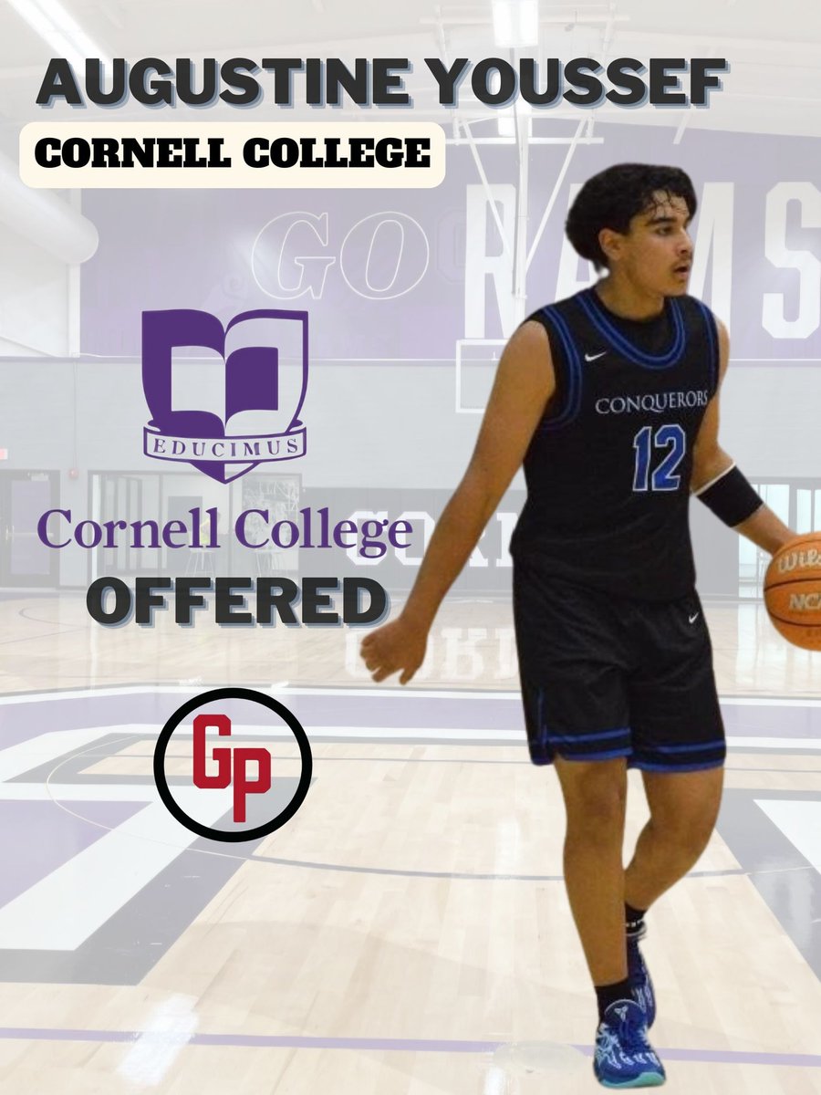 Gamepoint Basketball (@gamepointnation) on Twitter photo '25 PG Augustine Youssef (DCA) has picked up an offer from Division III Cornell College in Iowa. #GP <a href="/AugustineYouss2/">Augustine Youssef</a> <a href="/GamepointInland/">Gamepoint Inland</a> <a href="/FullTimeHoops1/">Aaron Burgin</a> <a href="/coachdcastillo/">Coach Dan Castillo</a> '25 PG Augustine Youssef (DCA) has picked up an offer from Division III Cornell College in Iowa. #GP <a href="/AugustineYouss2/">Augustine Youssef</a> <a href="/GamepointInland/">Gamepoint Inland</a> <a href="/FullTimeHoops1/">Aaron Burgin</a> <a href="/coachdcastillo/">Coach Dan Castillo</a>