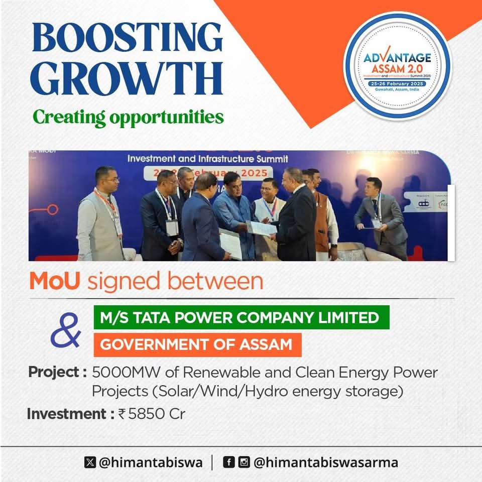 ExecutivePinX's tweet image. Under the astute leadership of Hon'ble CM @himantabiswa, Assam has undergone a #RemarkableTransformation, emerging as a #PremierInvestmentDestination.  #VisionaryPolicies #EconomicGrowth  #RenewedConfidence among investors,  #Assam towards unprecedented development.
