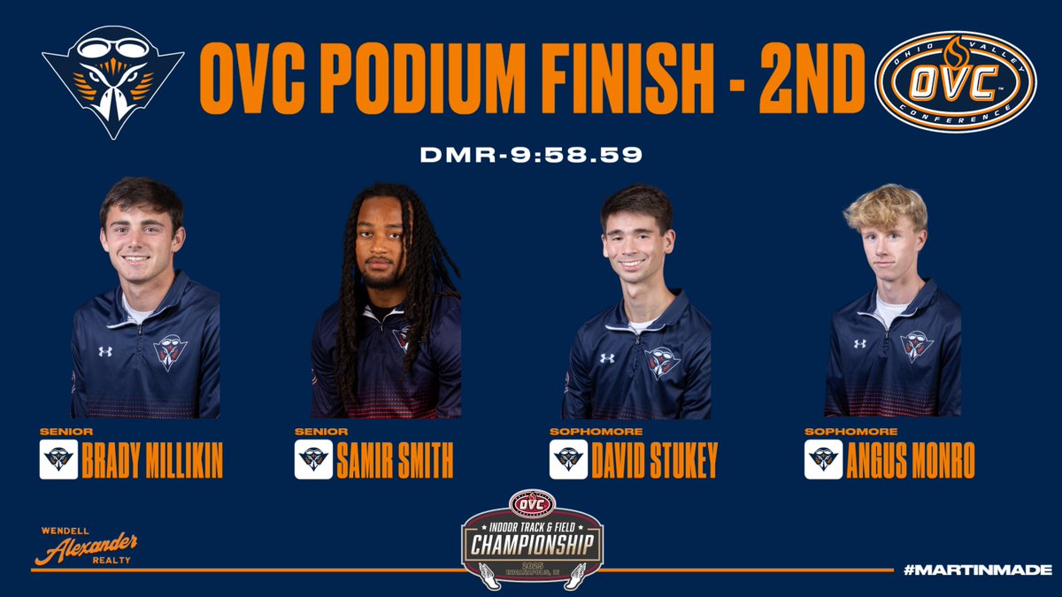 🚨SCHOOL RECORD AND PODIUM FINISH🚨

Congratulations to the team of Brady Millikin, Samir Smith, David Stukey and Angus Monro on securing a second place finish and setting a new school record with a time of 9:58.59!

#MartinMade #OVCit
