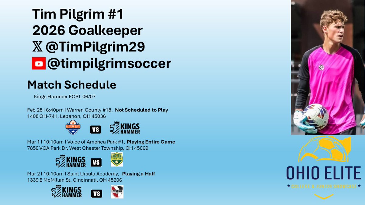 Looking forward to the weekend! Be sure to get out and see the boys and I play!