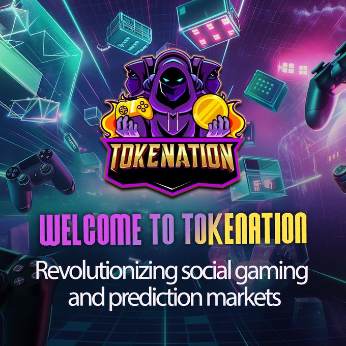 Introducing Tokenation – the largest decentralized social gaming and prediction market on Solana. With cutting-edge tech and a thriving gaming ecosystem, we're redefining the future of gaming and investing. 🎮🚀 #Tokenation #Solana #SocialGaming
