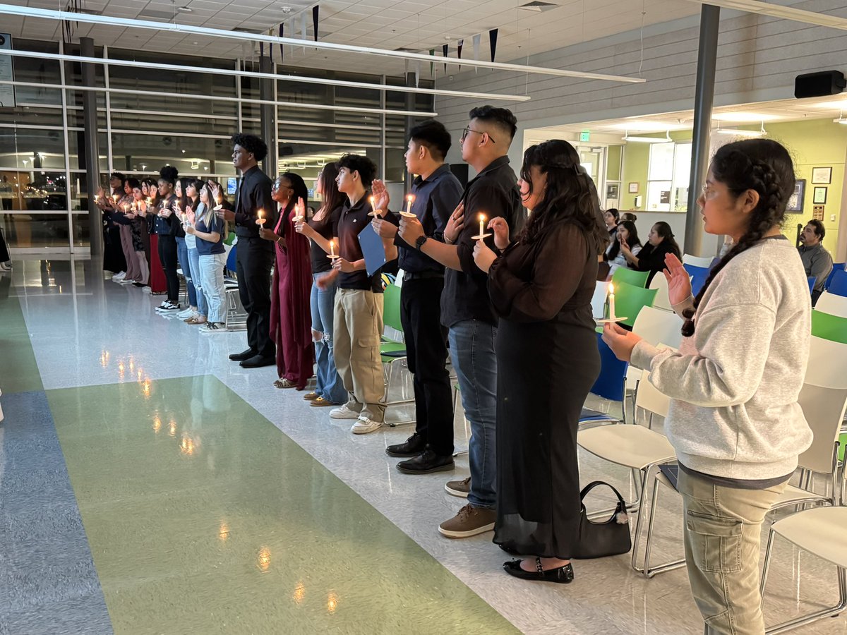 Congratulations to the spring inductees for our National Honor Society chapter. #LionPride 🦁💯