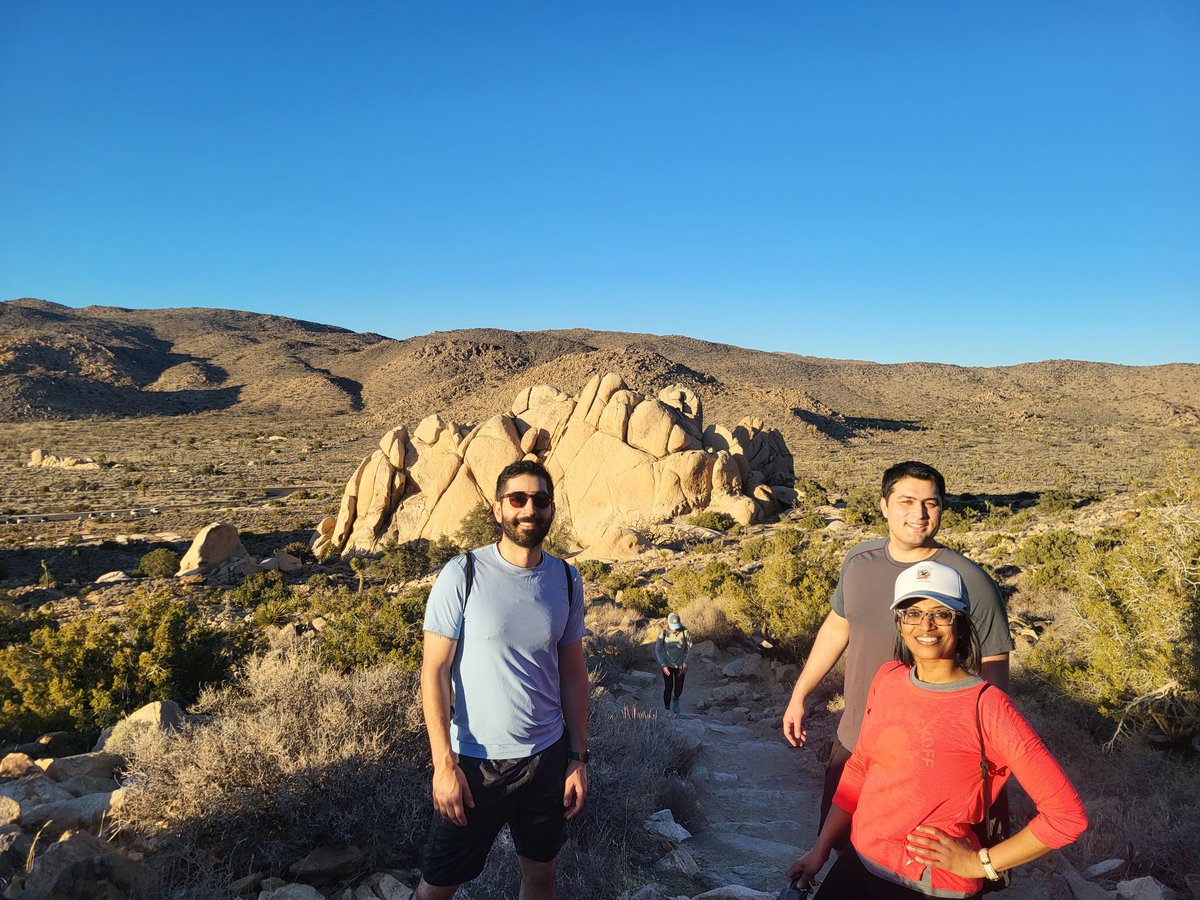 Nitya (@nityaabraham) on Twitter photo Pre #SUFU25 hike <a href="/joshuatreenpa/">Joshua Tree National Park Association</a>
Made it to the top of Ryan Mountain!
Looking forward to a great meeting. 😁 Pre #SUFU25 hike <a href="/joshuatreenpa/">Joshua Tree National Park Association</a>
Made it to the top of Ryan Mountain!
Looking forward to a great meeting. 😁