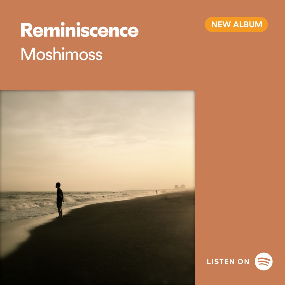 ★NEW RELEASE★
Reminiscene / Moshimoss <a href="/moshimoss/">Moshimoss</a> (mü-nest, 2025)
Japanese ambient musician, Moshimoss, encapsulates his distinctive artistic philosophy into a new EP, Reminiscence, released through Malaysian indie label mü-nest. 
music.mu-nest.com/moshimoss/remi…