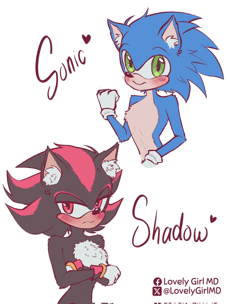 Sonic and Sadow Sketch ✨️💙🦔🦔🖤
Desde hace días quería dibujarlo uwu aunque es mi primer intento xd y están todos chuecos jahsjaj
Algo diferente ✨️ un pequeño experimento 💕
#ShadowTheHedgehog #SonicTheHedgehog #sonadow #Sonic