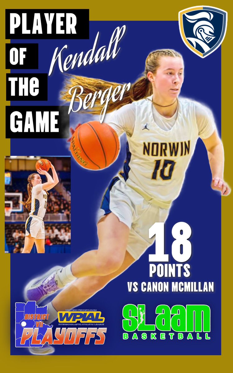 slaambasketball (@slaambasketball) on Twitter photo Big Game in 6A! <a href="/norwin_gbb/">Norwin Girls Basketball</a> punched their ticket to the PETE!! <a href="/KendallBerger_2/">Kendall Berger</a> matched CMac scoring in First half and made sure the Knights can go for the RE-PETE on Saturday!!! <a href="/Slaam25Brozeski/">SLAAM 2025 Brozeski</a> <a href="/ClarionWBB/">Clarion WBB</a> <a href="/_CoachFleming/">Danielle Fleming</a> Big Game in 6A! <a href="/norwin_gbb/">Norwin Girls Basketball</a> punched their ticket to the PETE!! <a href="/KendallBerger_2/">Kendall Berger</a> matched CMac scoring in First half and made sure the Knights can go for the RE-PETE on Saturday!!! <a href="/Slaam25Brozeski/">SLAAM 2025 Brozeski</a> <a href="/ClarionWBB/">Clarion WBB</a> <a href="/_CoachFleming/">Danielle Fleming</a>