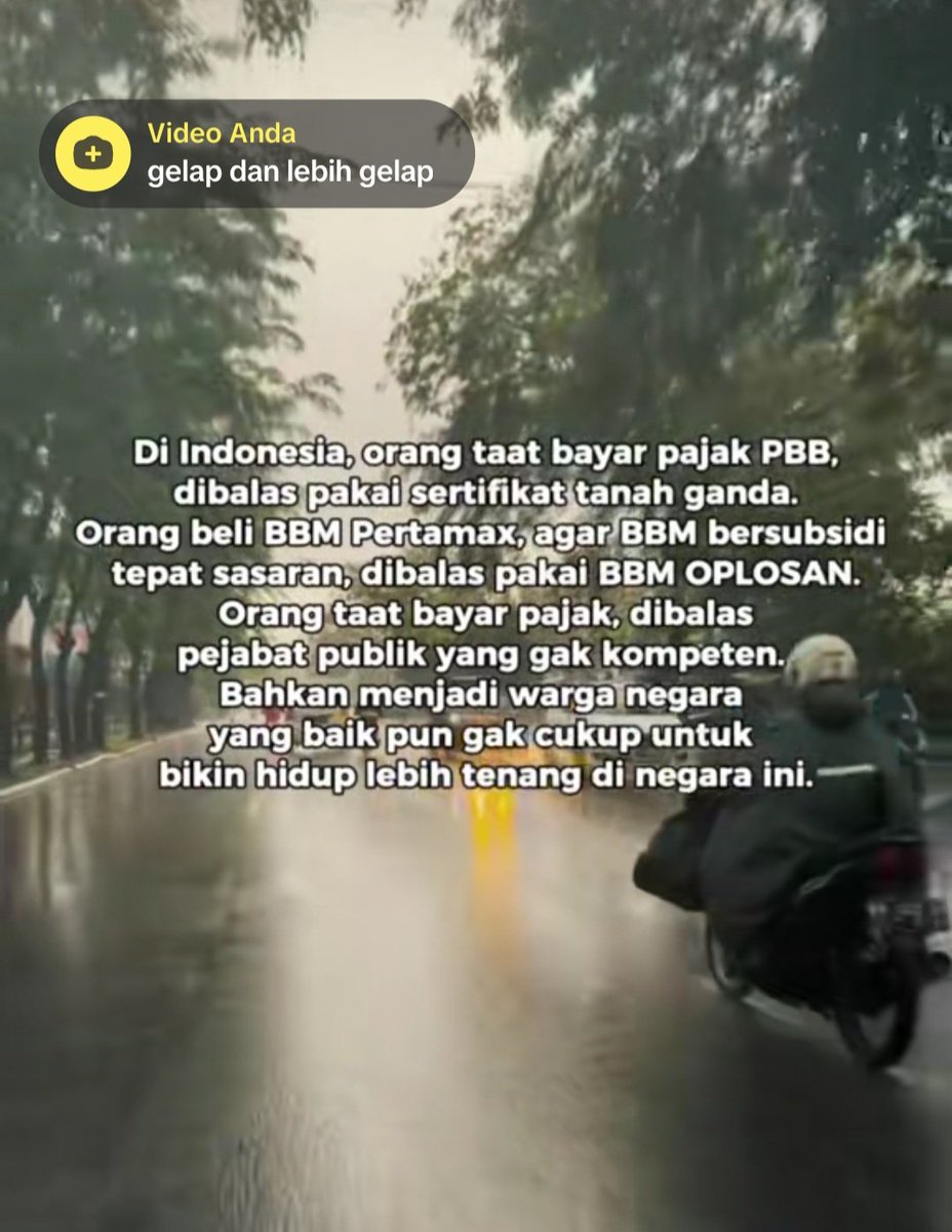 Miris bener sih 😢