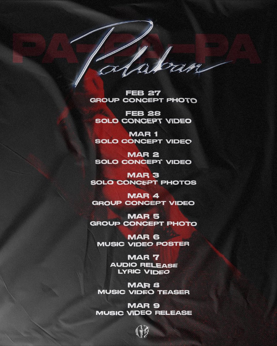 G22Official's tweet photo. Pa-Pa-Pa-Palaban! Pa-Pa-Pa-Padaan! 👠
PA-PA-PA-PALABAN SCHEDULER 

03.07.25

#G22 #G22AJ #G22Jaz #G22Alfea #PaPaPaPalaban https://t.co/nDg28WmTMV