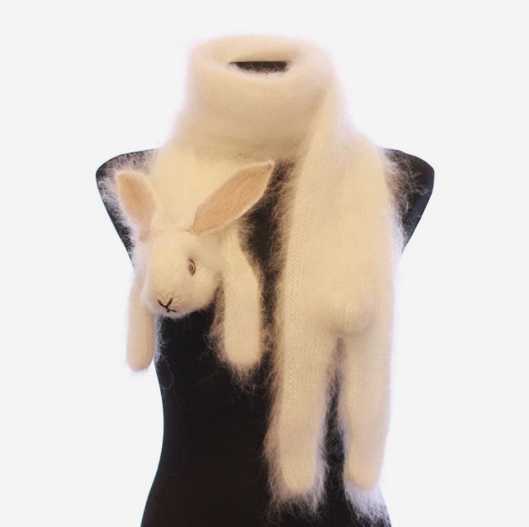 bunny scarf